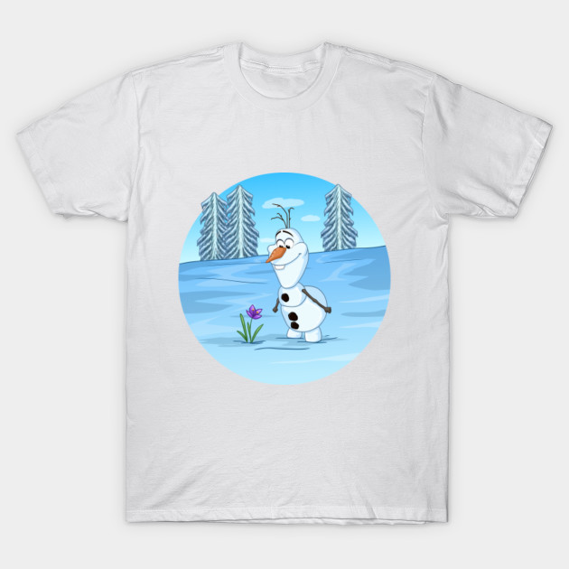 Olaf In Summer T-Shirt-TOZ